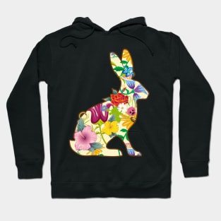  Flower bunny patch Hoodie